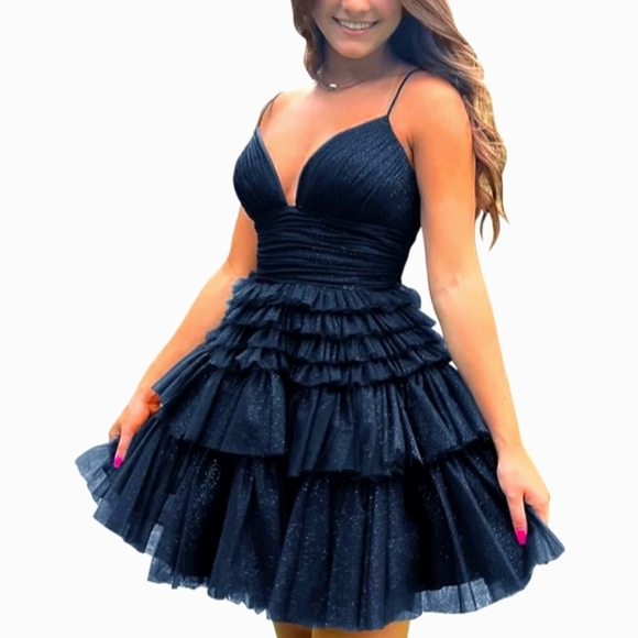 Prom Short Tulle Dress - Picture 1 of 9